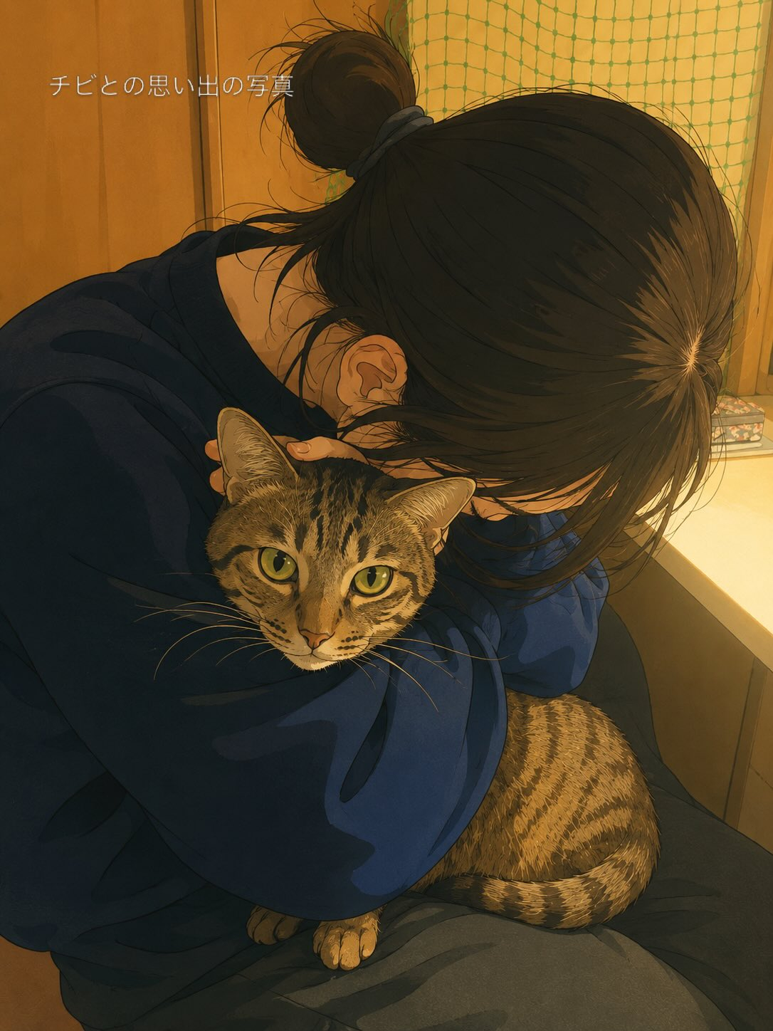この度、塾の猫、チビが